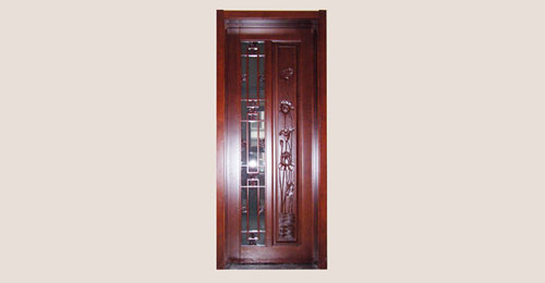 赣州卧室门选红木门中式风格还是白色好