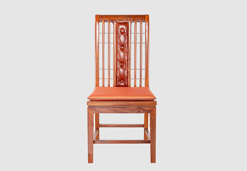 赣州芙蓉榭中式实木餐椅效果图
