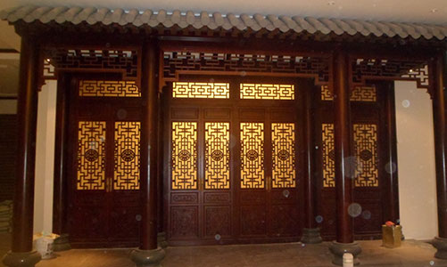 赣州传统仿古门窗浮雕技术制作方法